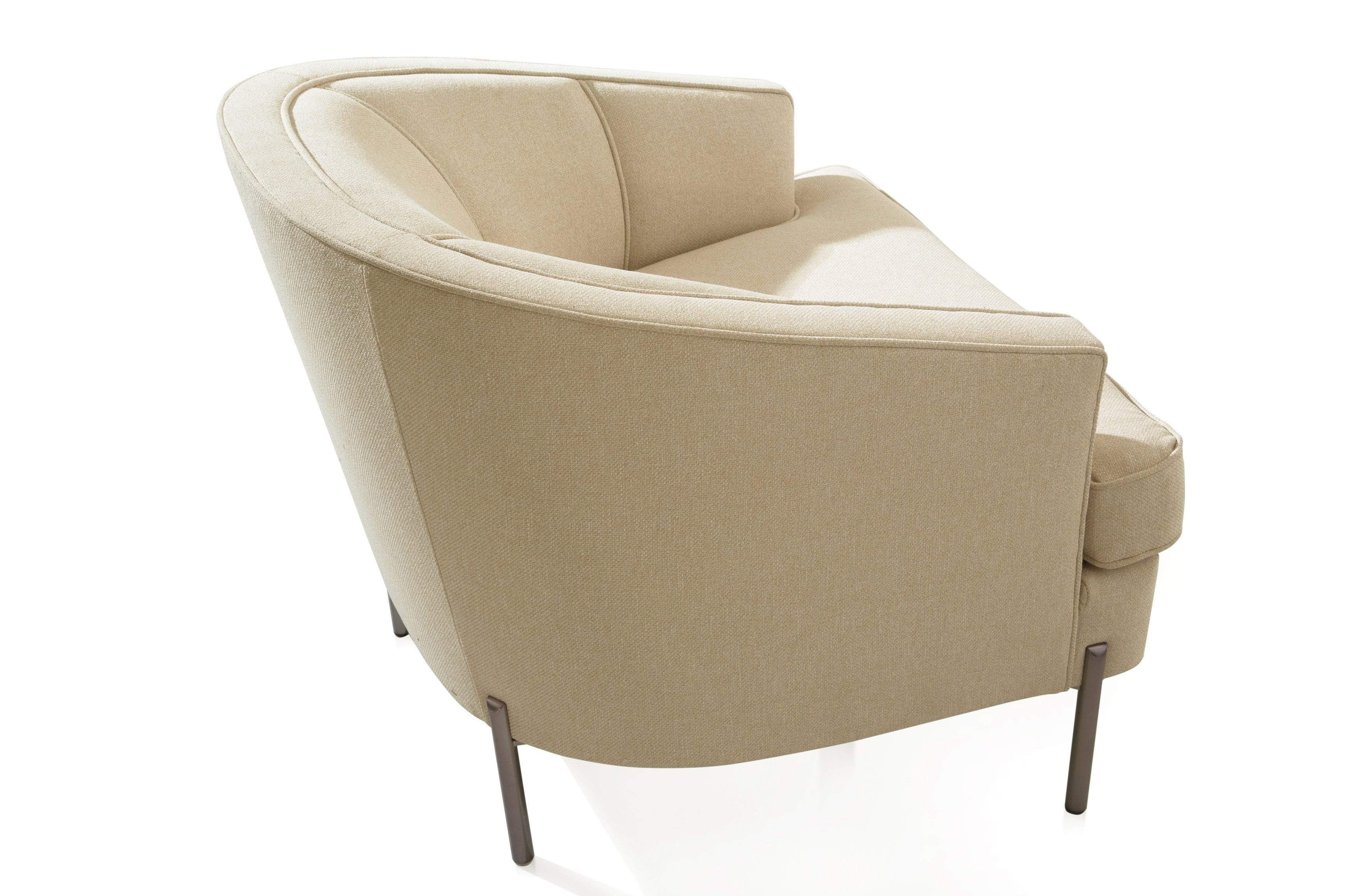 Philo Linen Textured Club Chair