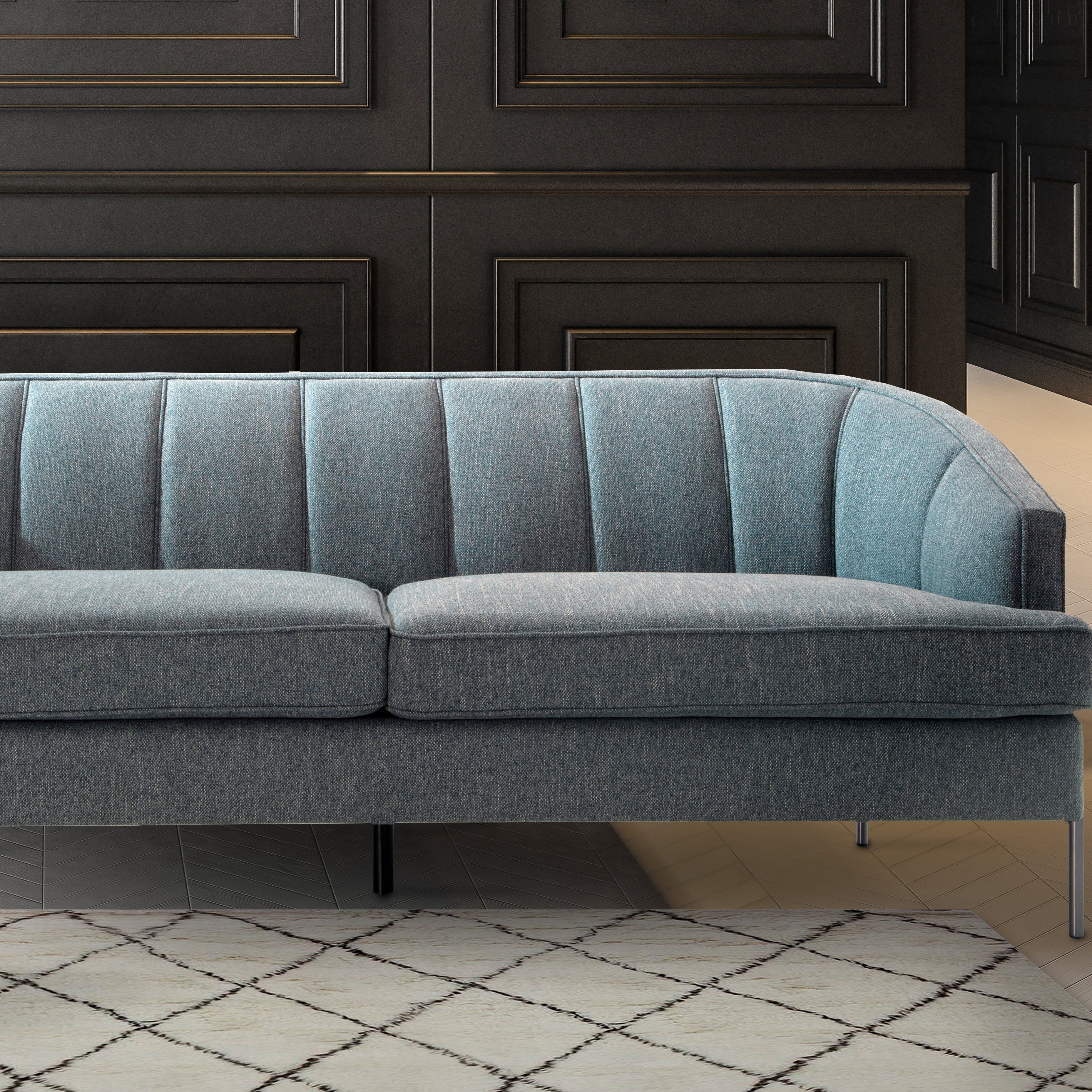 Philo Linen Textured Sofa