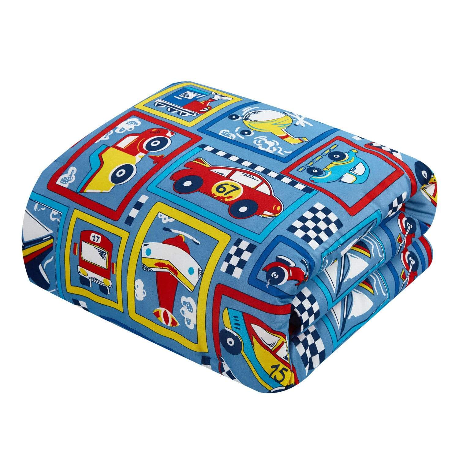 Race Car 5 Piece Kids Comforter Set