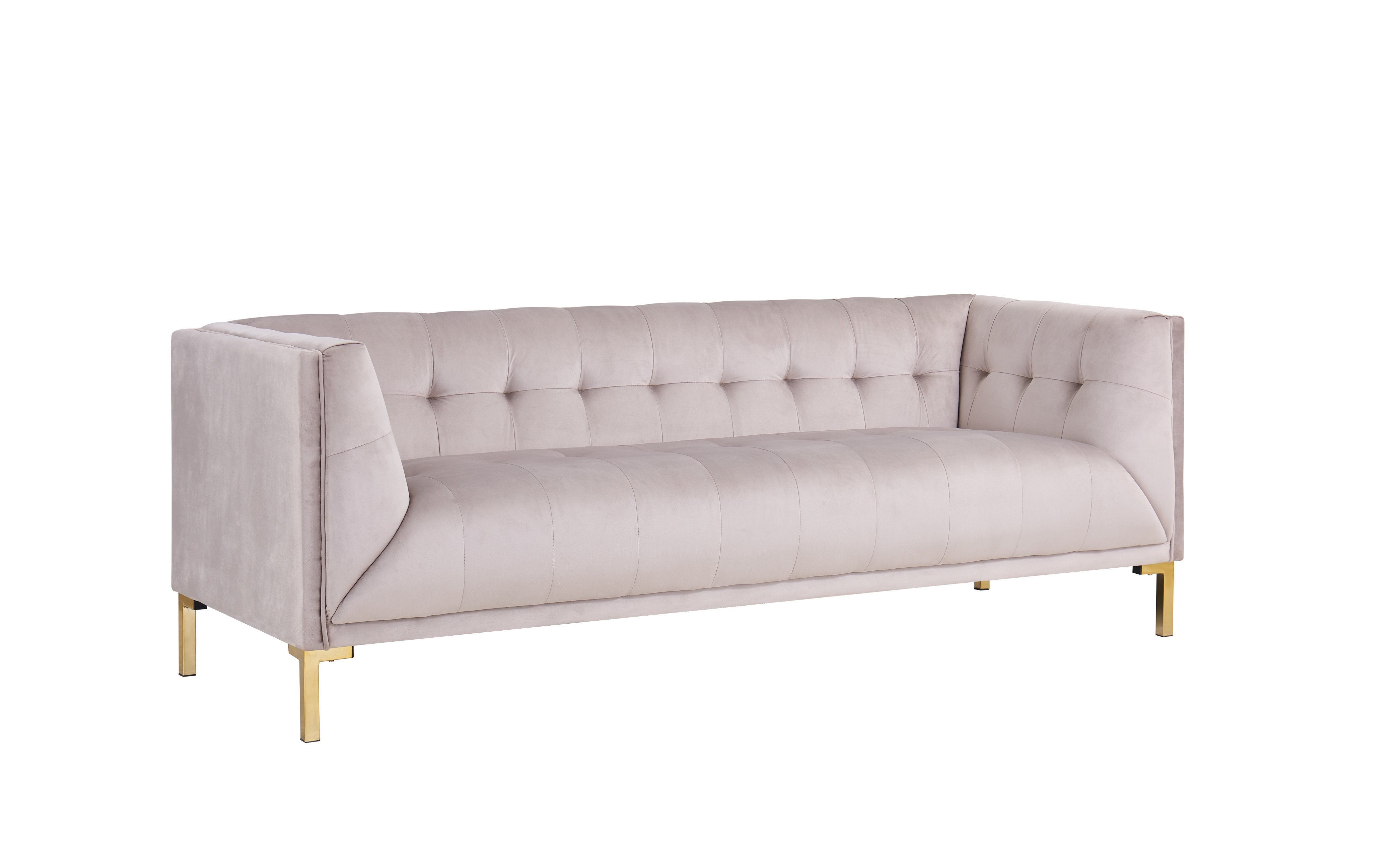 Aster Tufted Velvet Sofa