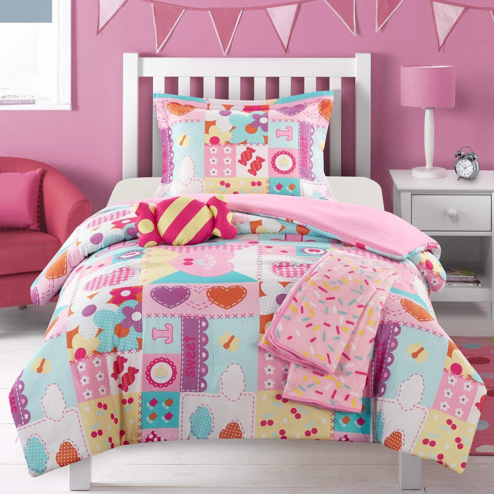 Candy 5 Piece Kids Comforter Set