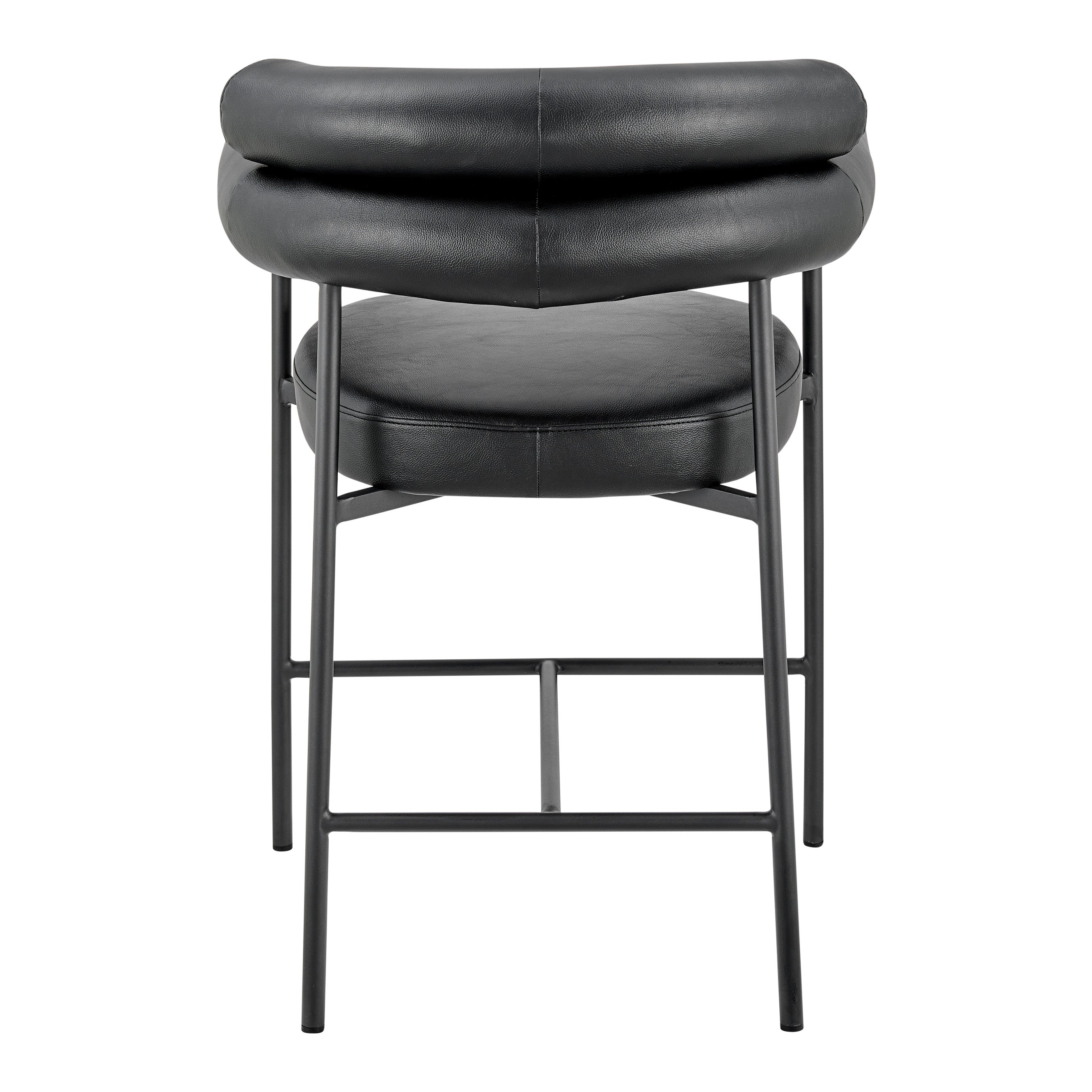 Chuffy Faux Leather Counter Stool