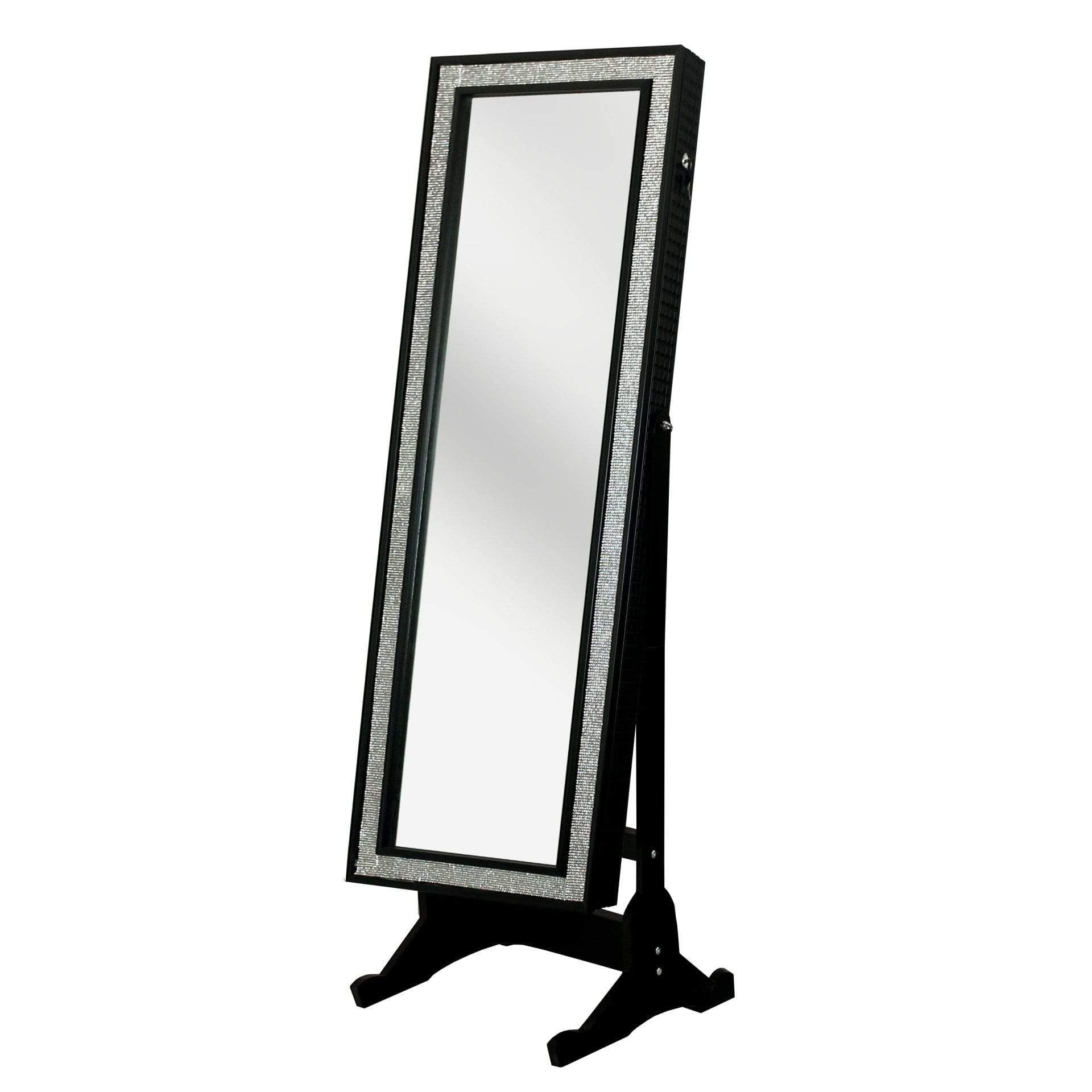 Finesse Storage Armoire Cheval Mirror