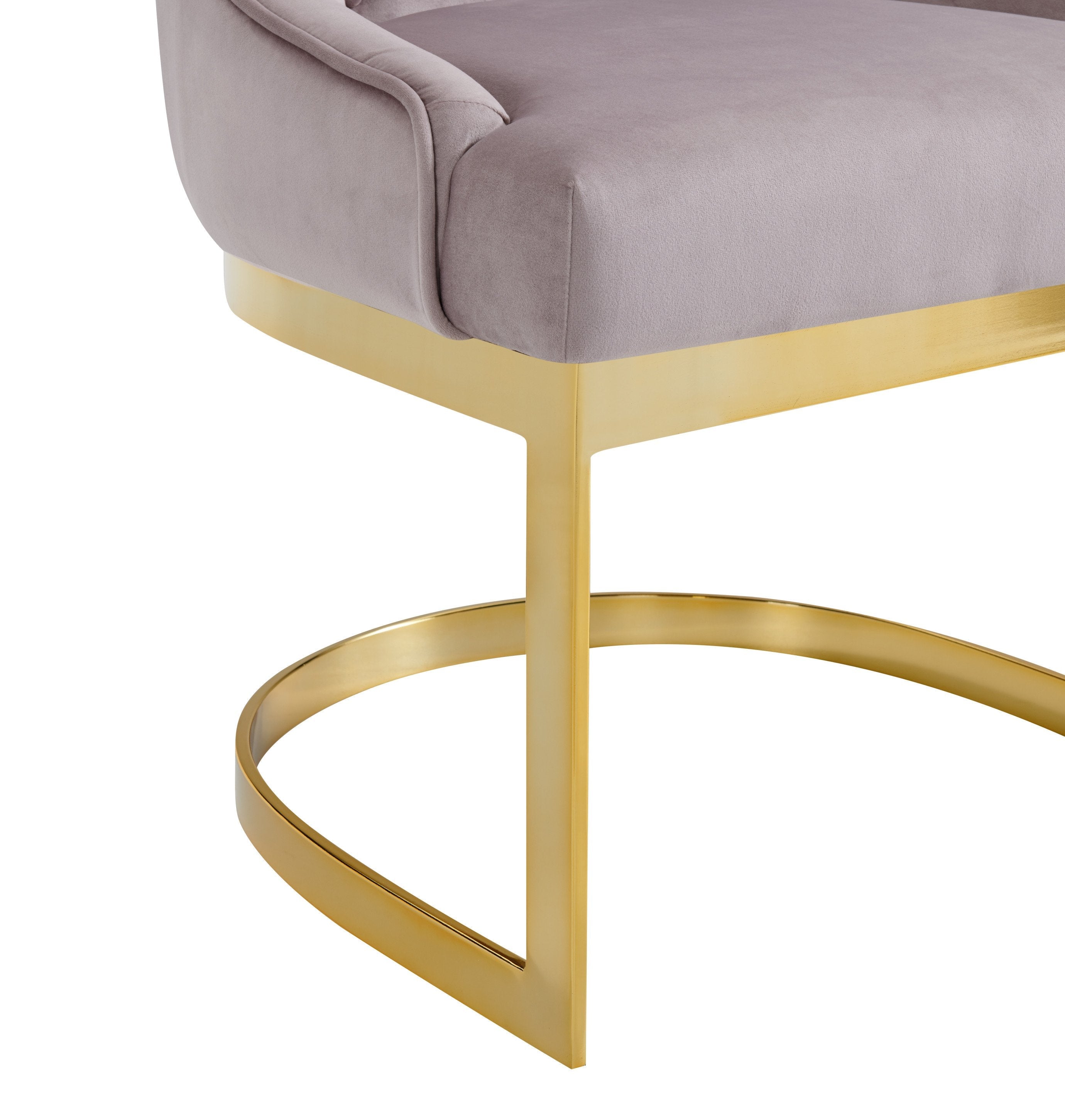 Greta Tufted Velvet Side Dining Chair Set of 2