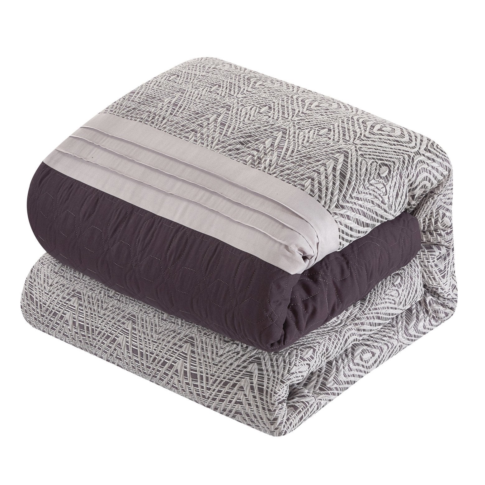 Imani 10 Piece Jacquard Comforter Set