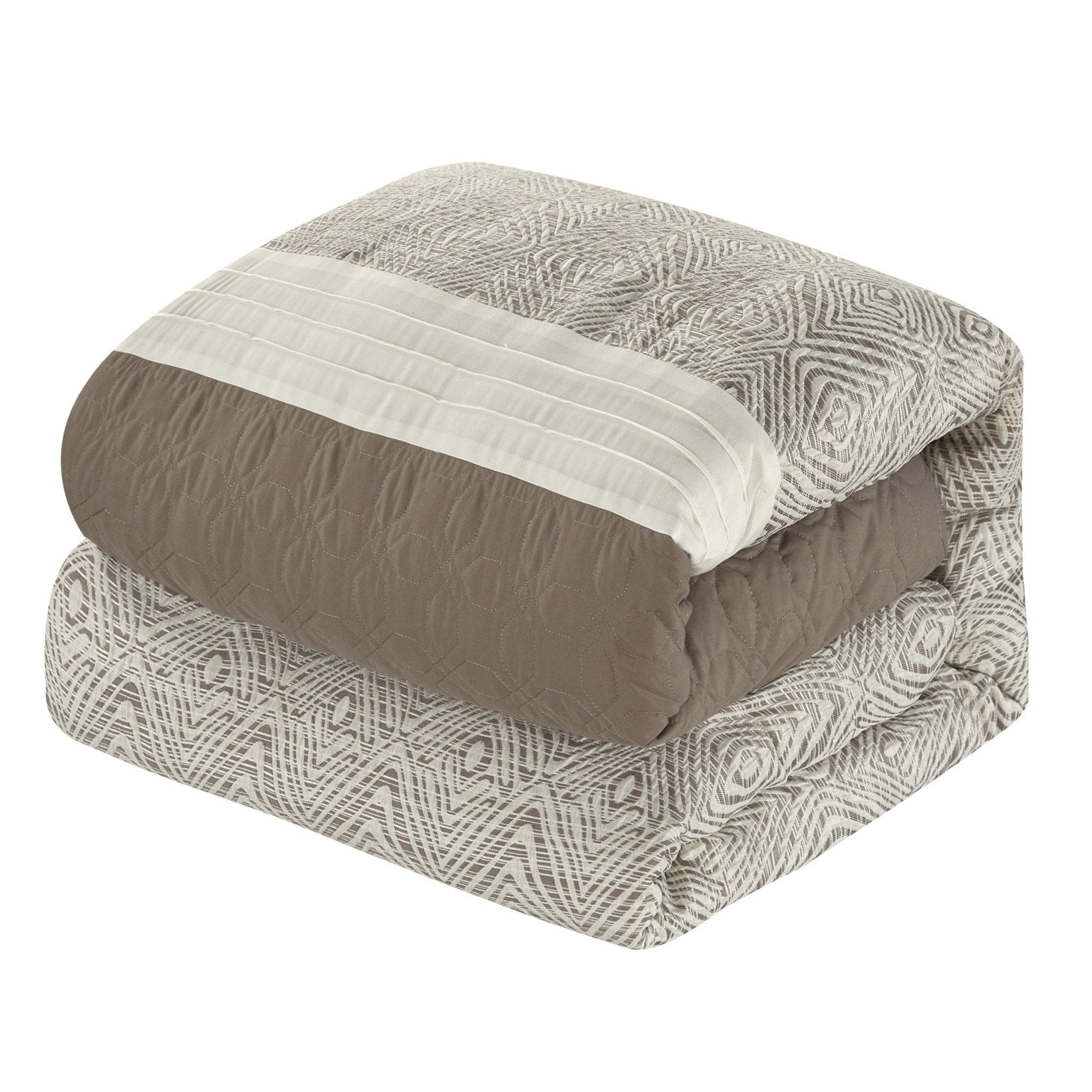 Imani 6 Piece Jacquard Comforter Set