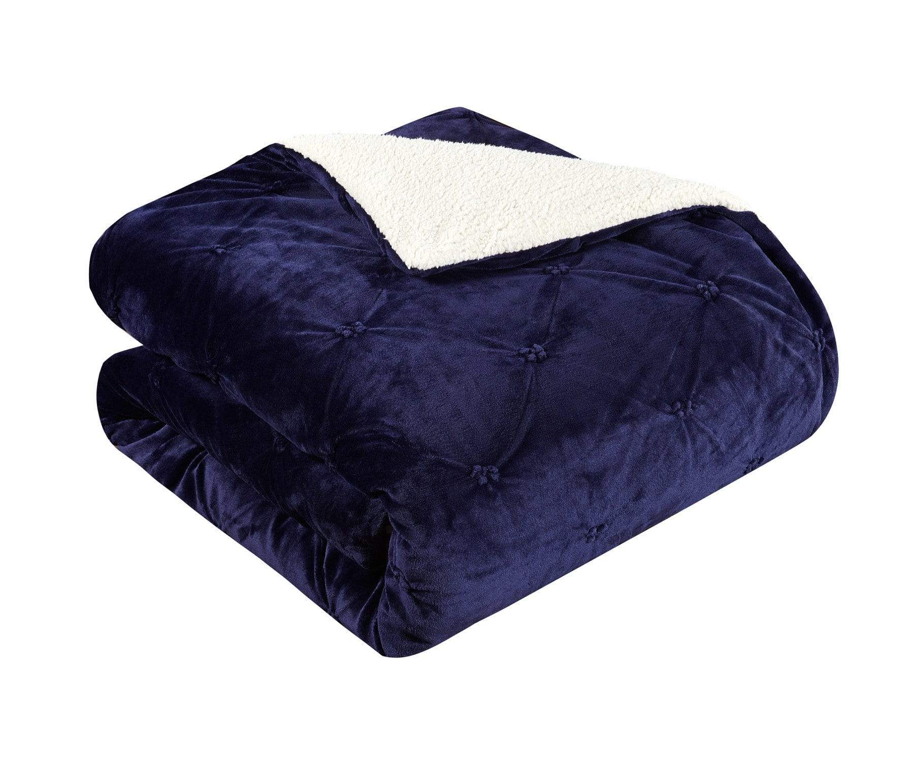 Josepha 3 Piece Sherpa Comforter Set