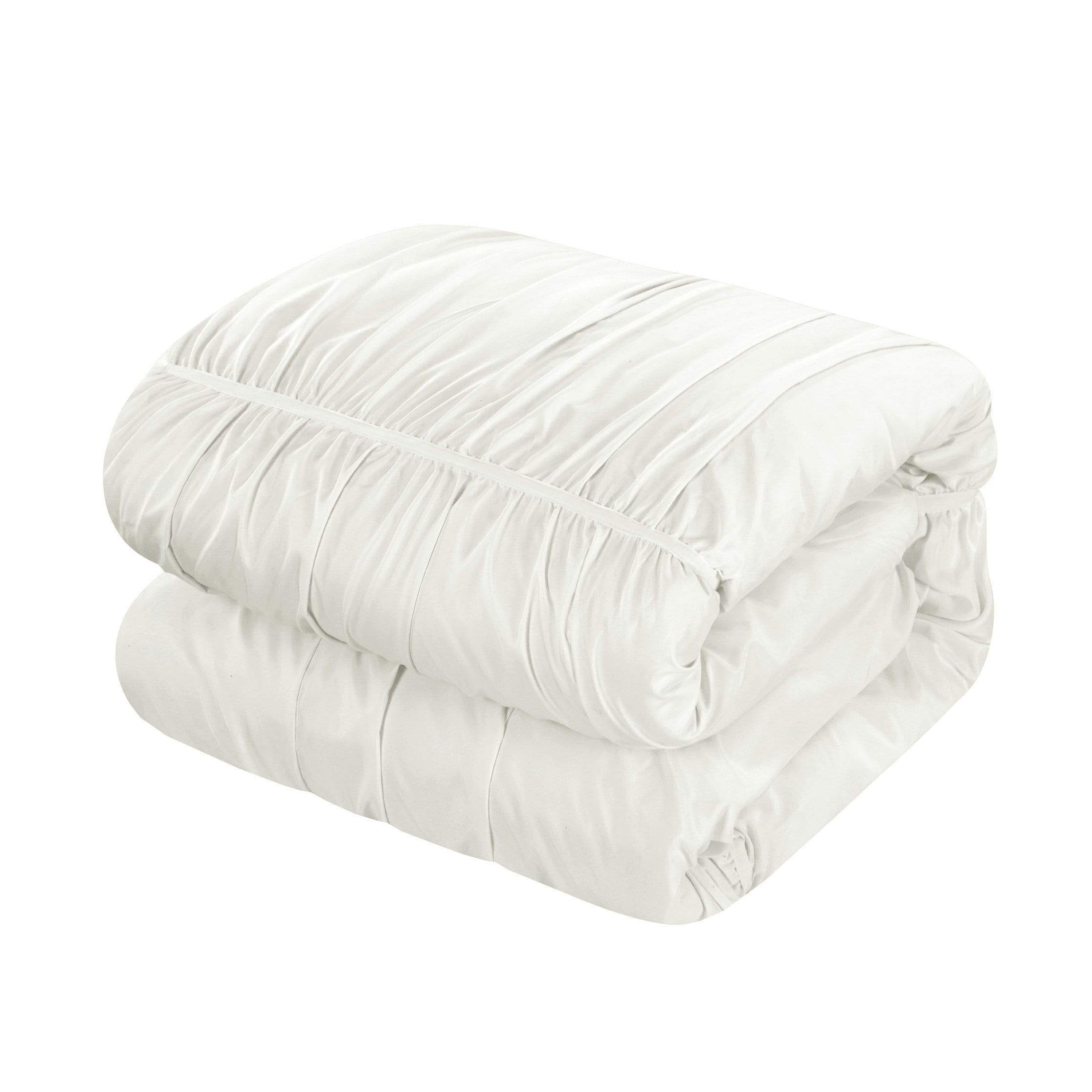Kaiah 3 Piece Striped Comforter Set