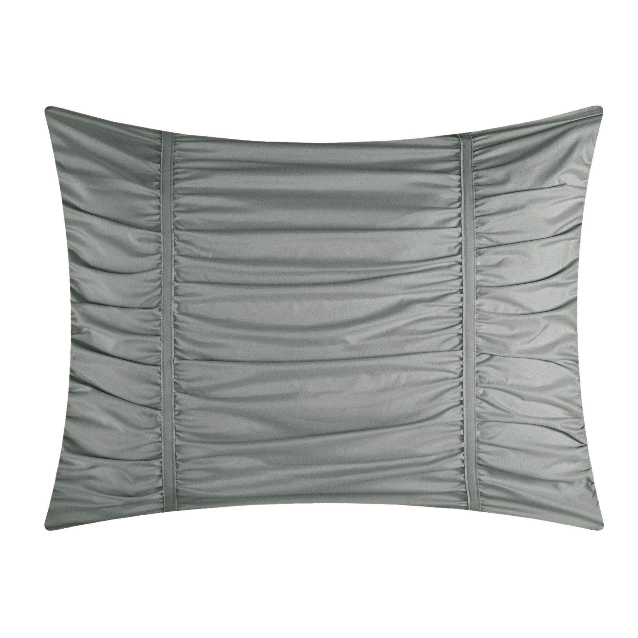 Kaiah 7 Piece Striped Comforter Set