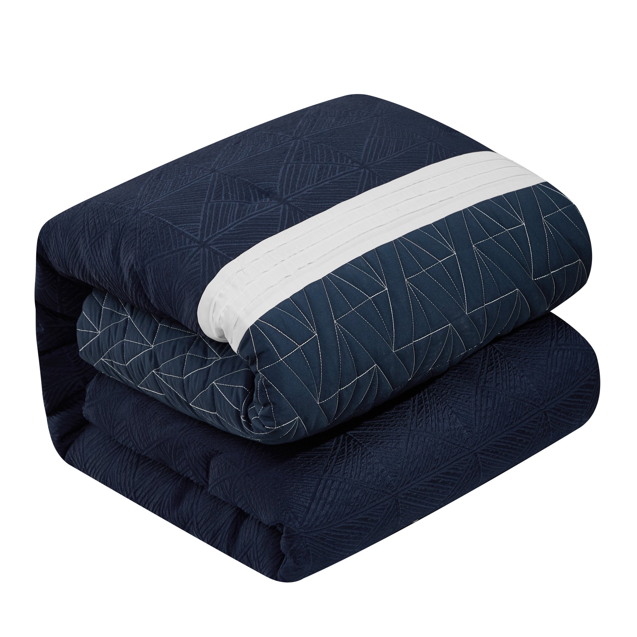 Macie 10 Piece Jacquard Comforter Set