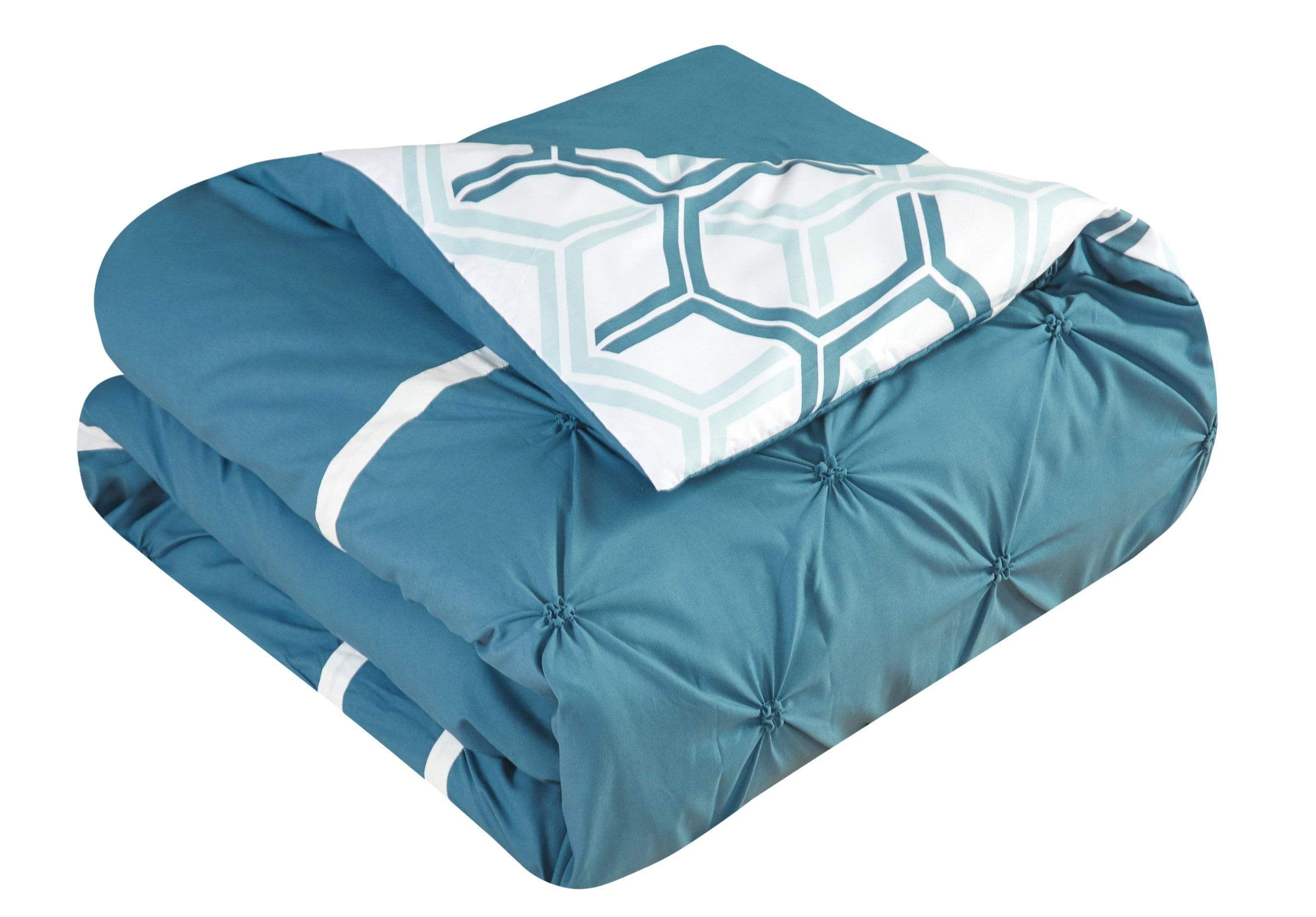 Marcia 4 Piece Reversible Comforter Set
