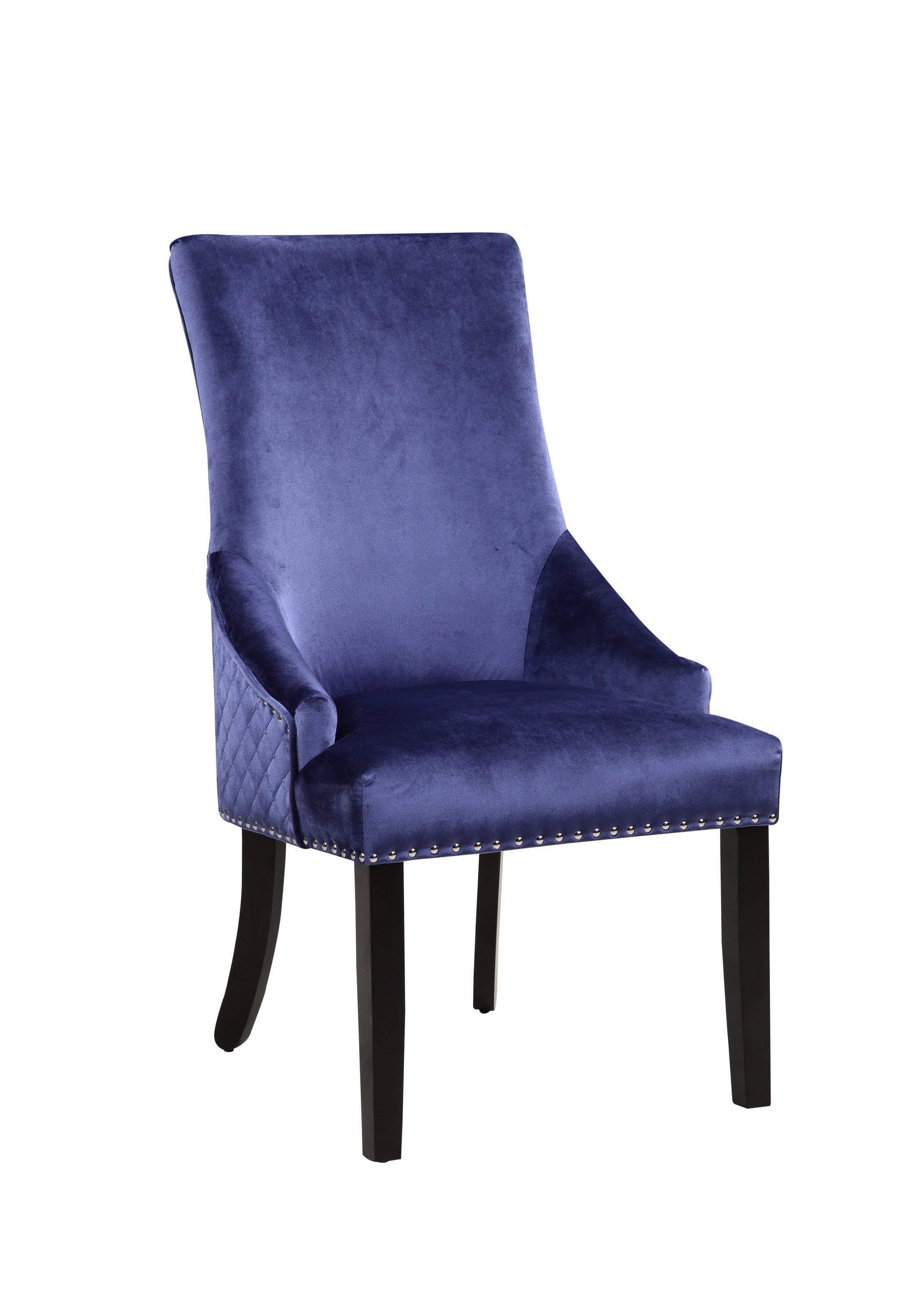 Moishe Tufted Velvet Dining Chair Set of 2