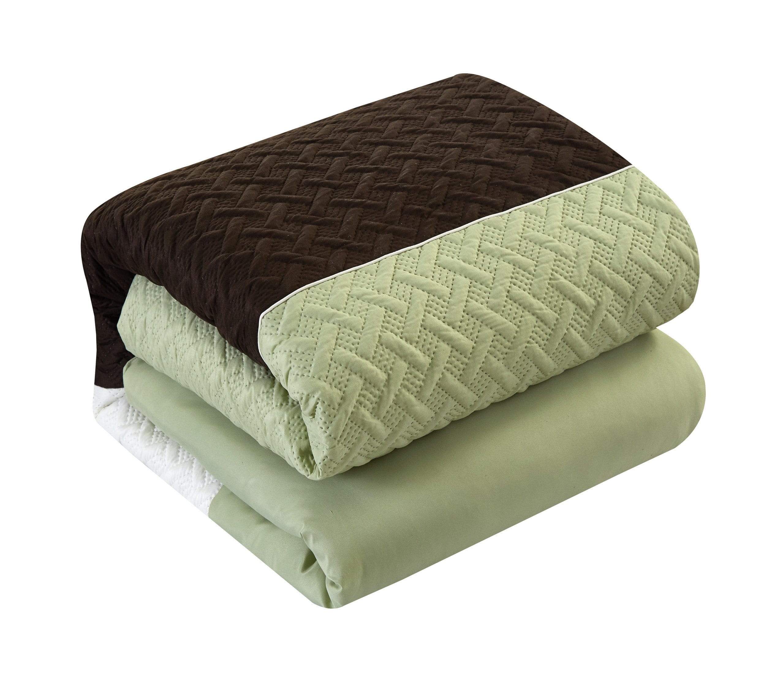 Osnat 10 Piece Color Block Comforter Set