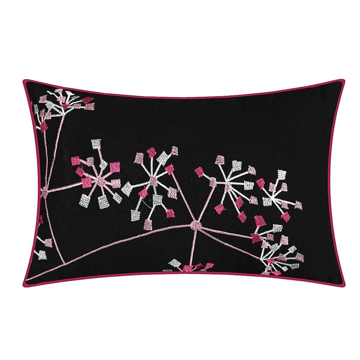Pink Floral 12 Piece Floral Comforter Set