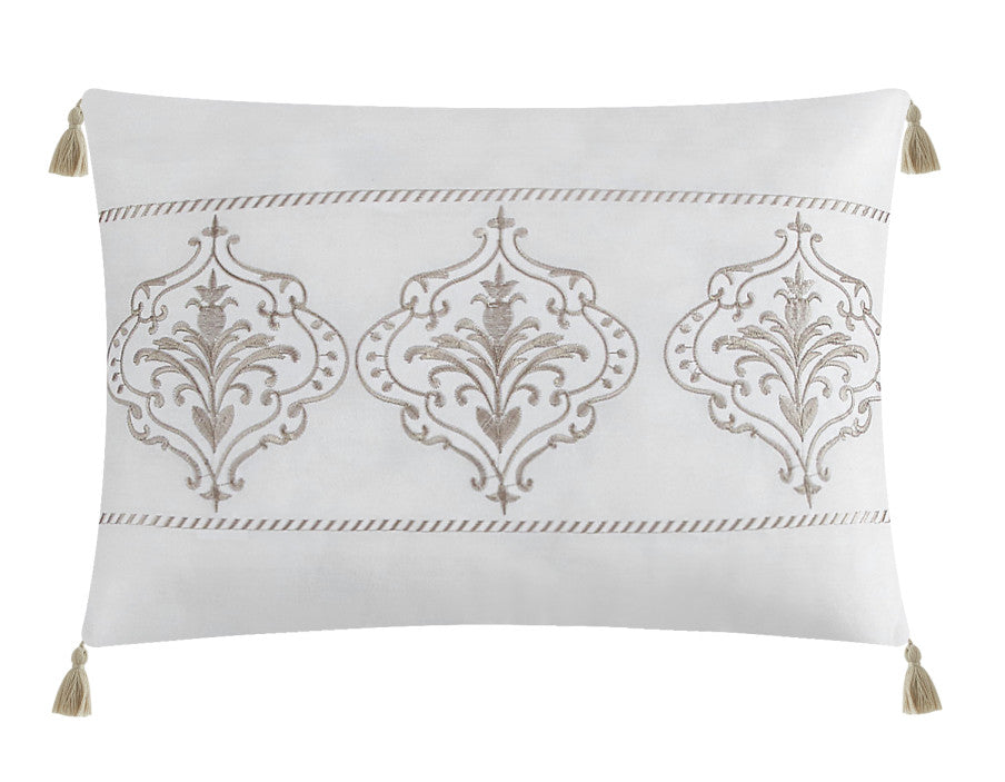 NY&C Home Artista 5 Piece Cotton Blend Jacquard Comforter Set 